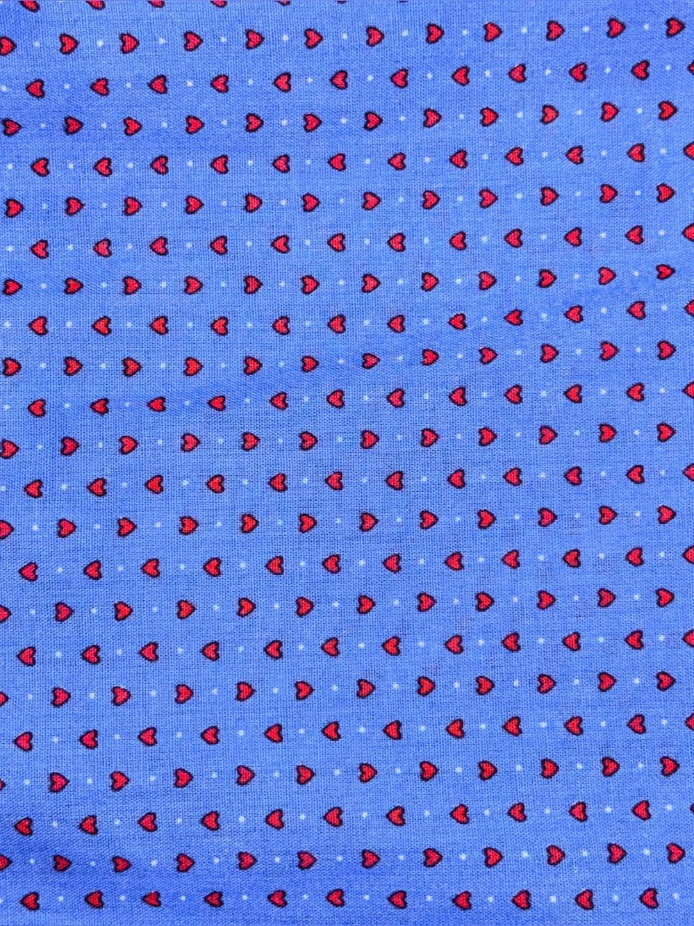 Little Star Toddler Girl’s Vintage Blue W/ Red Hearts And Red Bows Dress Size 5